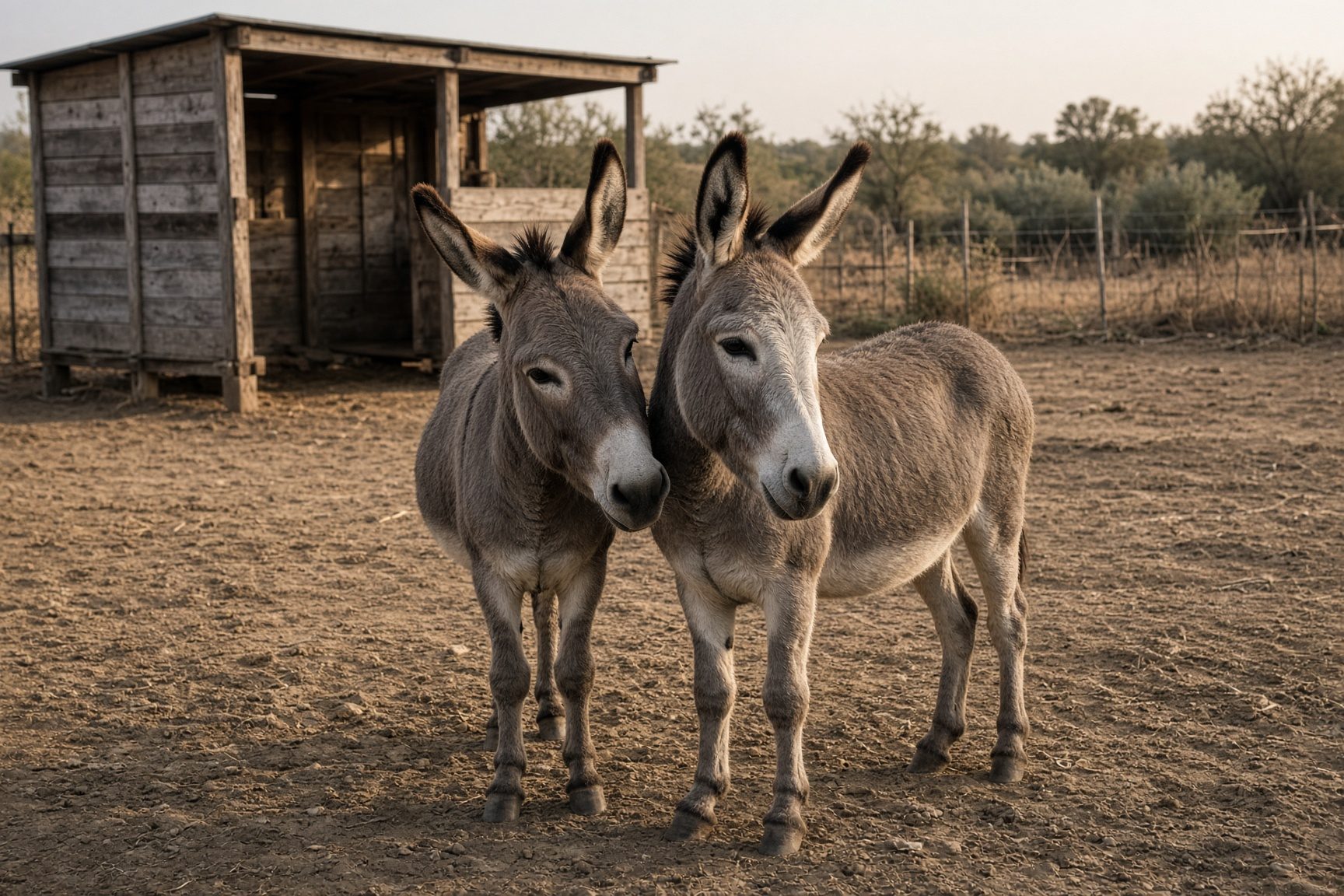 Miniature donkeys