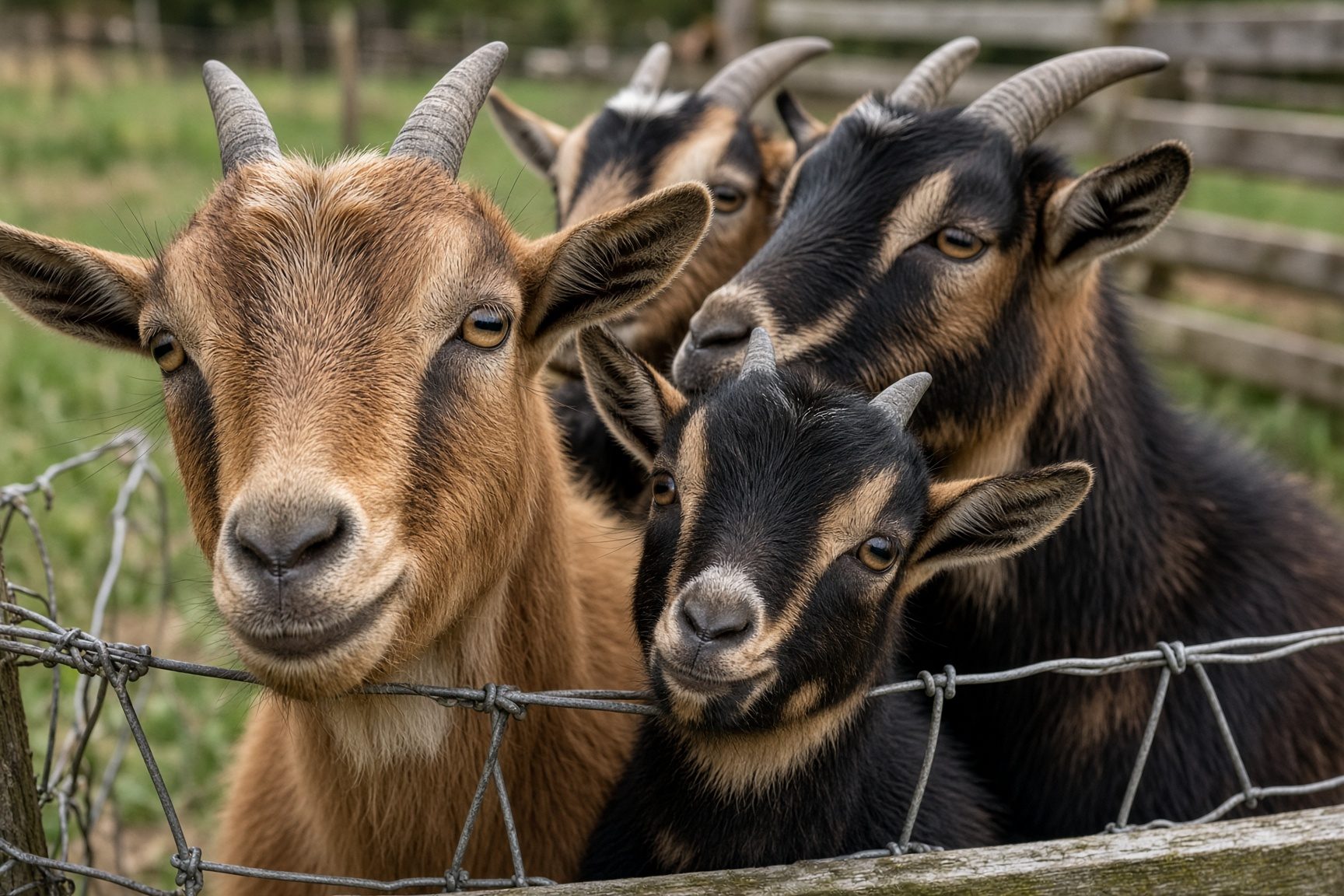 Nigerian Dwarf goats